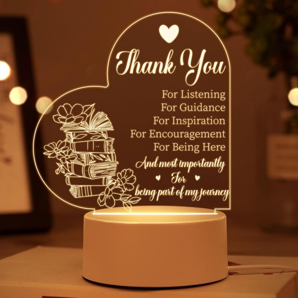 NWT Night Lamp Thank You Teacher Appreciation gifts